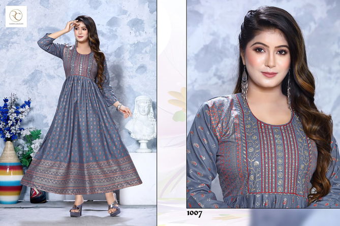 Rc Manchali Vol 5 Anarkali Kurti Catalog